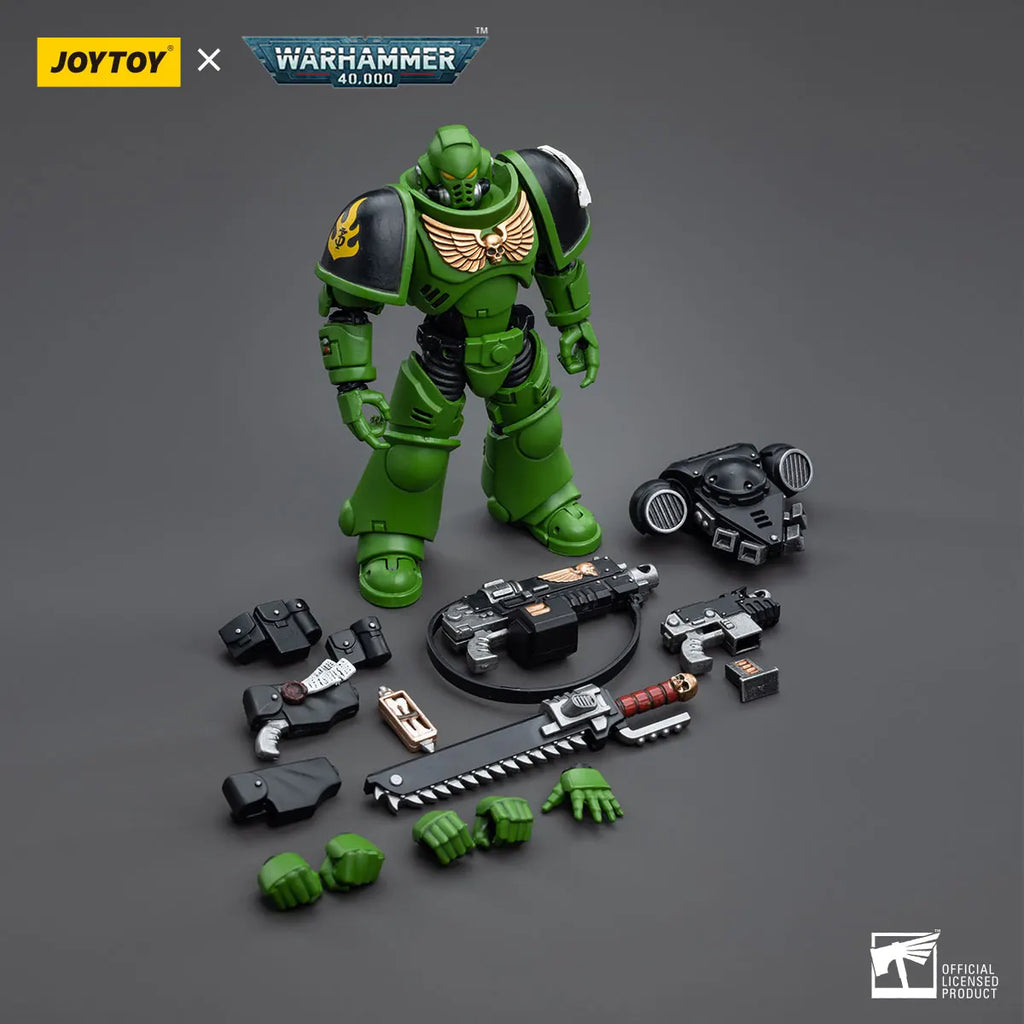 JOYTOY Warhammer 40K Salamanders Intercessors Brother Haecule Action Figures Original Collection Doll Model Decoration Gift Toys