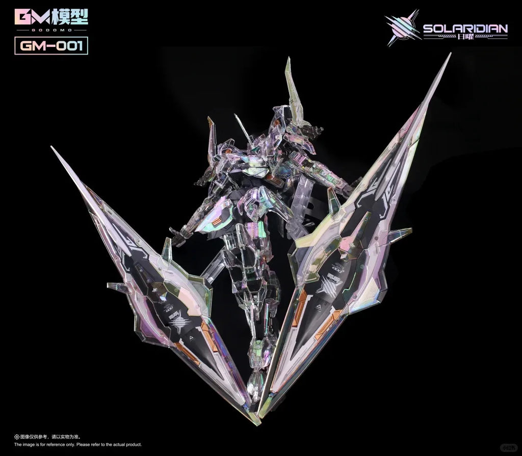 GM-001 Solardian 1/72 EVA Color Assembly Model Kit Action Figures Holographic Mecha Collectible Toy Desktop Ornament Boy Gifts