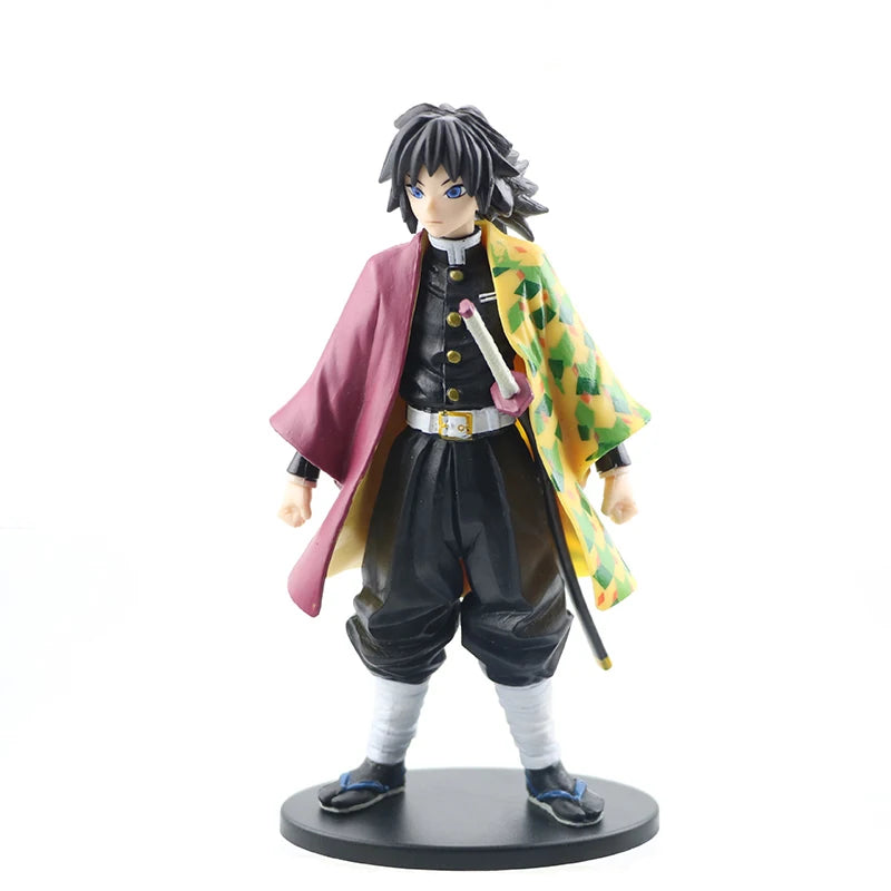 Hot Sale Demon Slayer Anime Figure Cartoon Kimetsu No Yaiba Tanjirou Inosuke Shinobu Miritsu Figurine Mondel Decorative Doll Toy