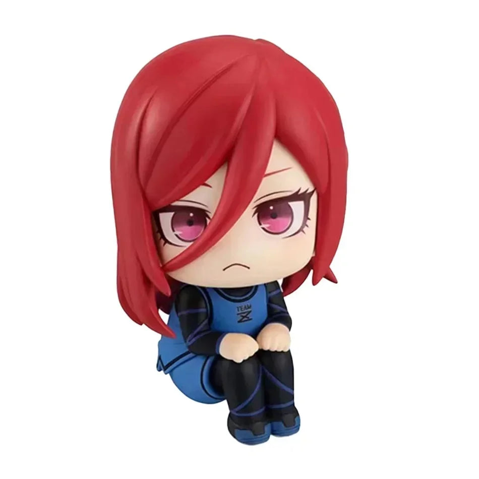 BLUE LOCK Action Figures Isagi Yoichi Bachira Meguru Anime Figure Q Version Figurine Collectible Model Children Toys Doll Gifts