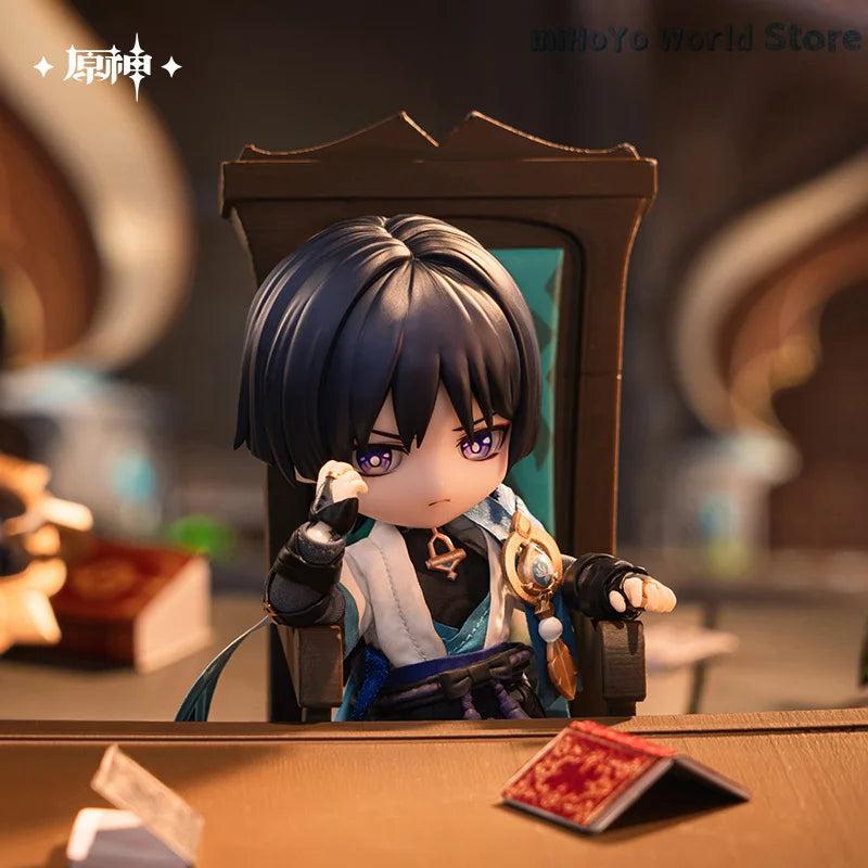[Genuine] Wanderer Figure MiHoYo Genshin Impact Original Wanderer Garage Kits Game Cosplay Statue Movable Model Birthday Gifts