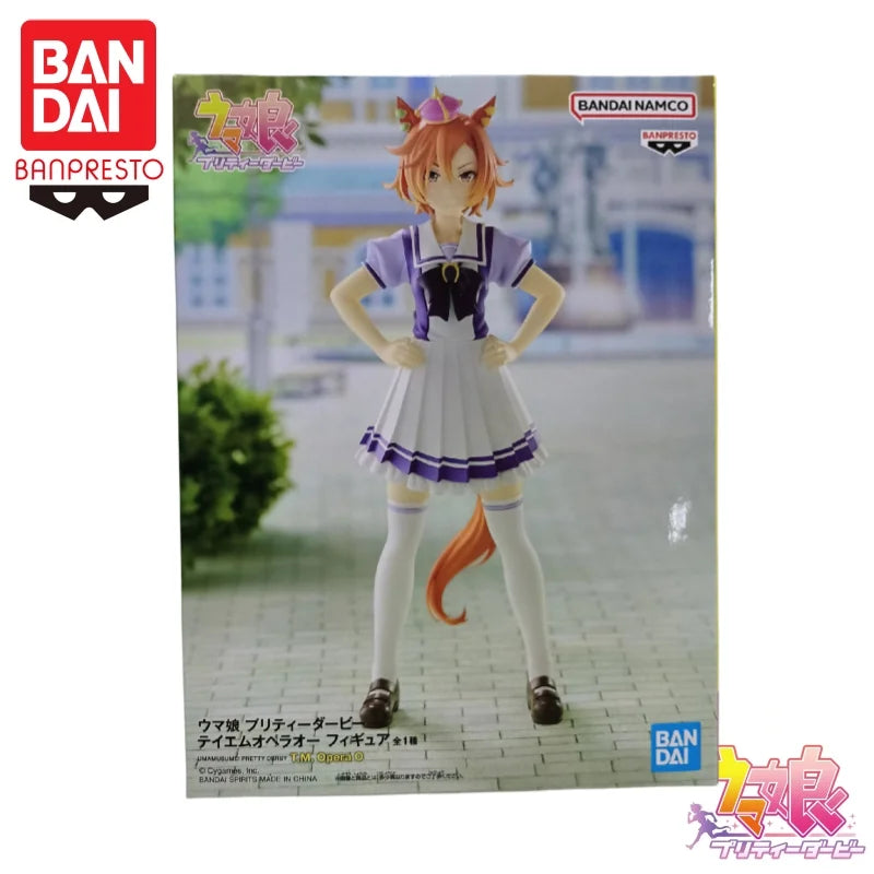 В наличност Bandai Original Banpresto Pretty Derby TM Opera O екшън фигурка модел кукла чисто нова в кутия аниме герои Garage