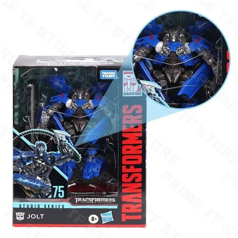 Original Hasbro Transformation Toy SS Studio Series SS75 SS-75 JOLT Deluxe D-level Anime Figure Collection Toy Model