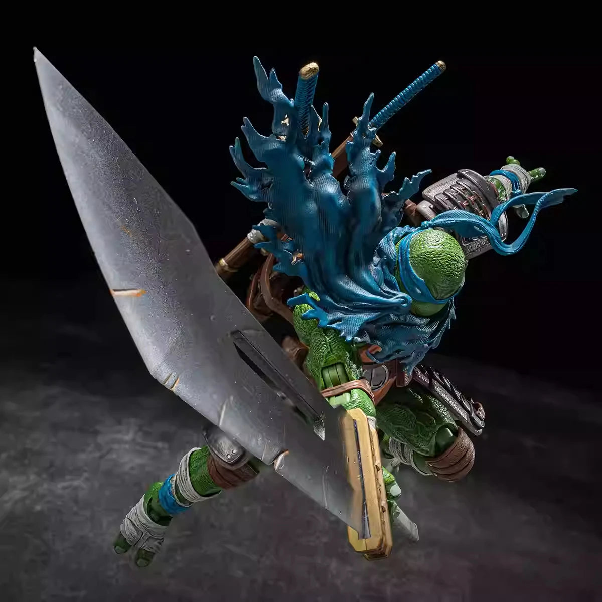 HEATBOYS Ninja Turtles Action Figure TMNT Leonardo Anime Figurine Joint Movable Model Collection Desktop Ornament Toys Kids Gift