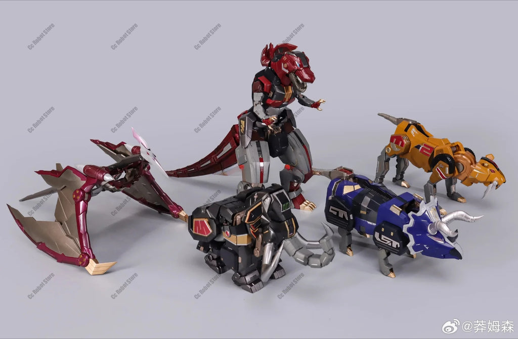 [Brand New in Stock] ZL-01 KO Flame Toy Beast King Dragon Caesar Beast Squad Alloy Finished Model Action Figure