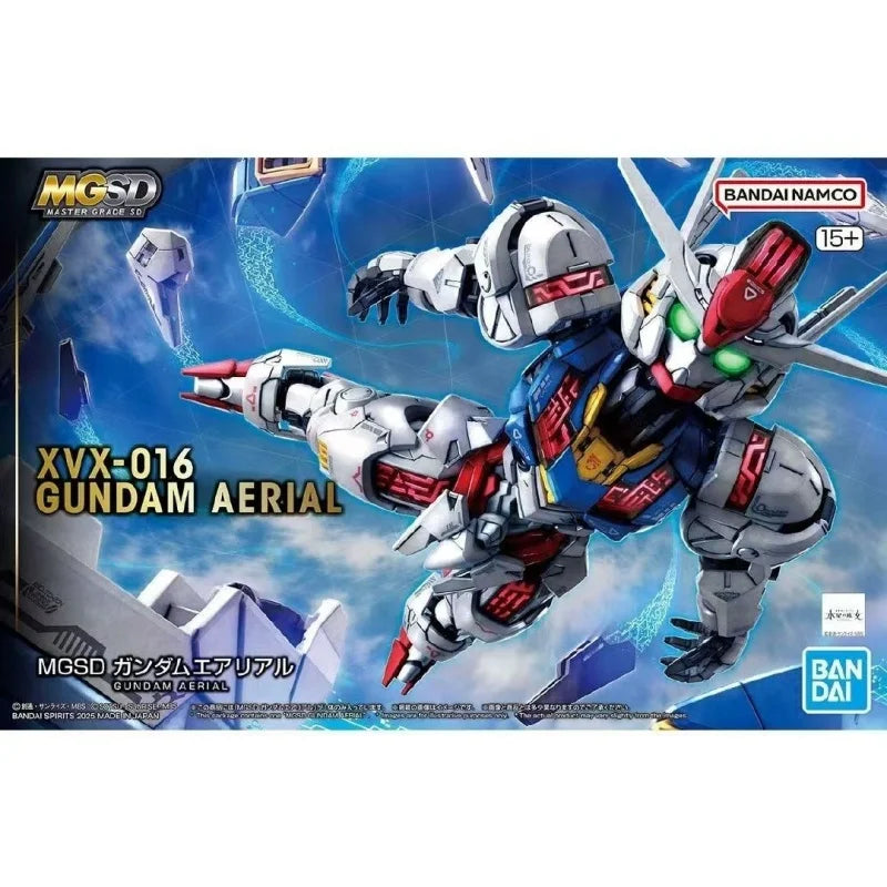 Bandai Mgsd Witch From Mercury Aerial Fengling Gundam Model Kit Gundam Mecha Warrior Figure Garage Educational Toy