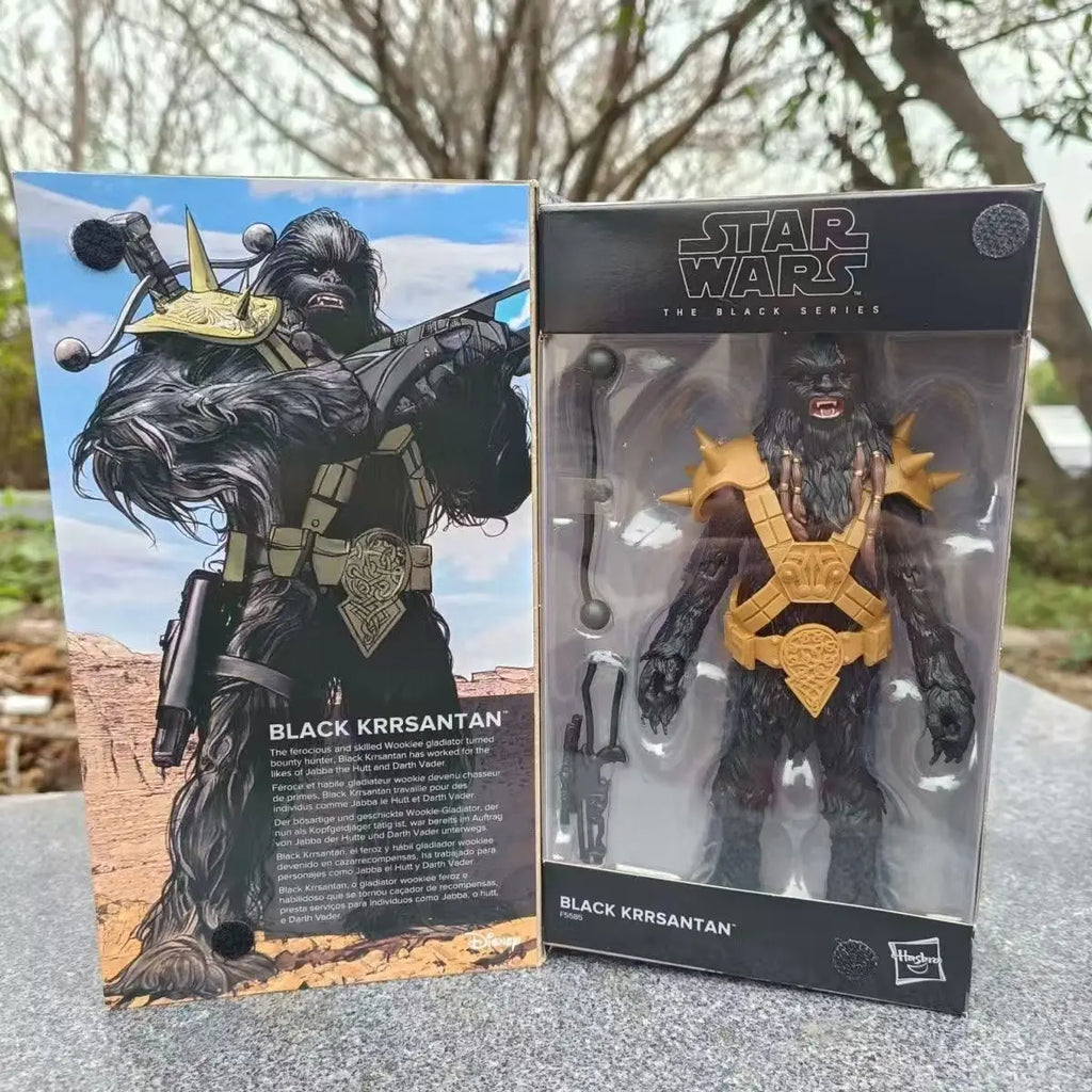 Genuine Star Wars Black Serie Obi-Wan Darth Vader Cal Kestis Boba Fett Luke Mandalorian Action Figure Model Toy Gifts