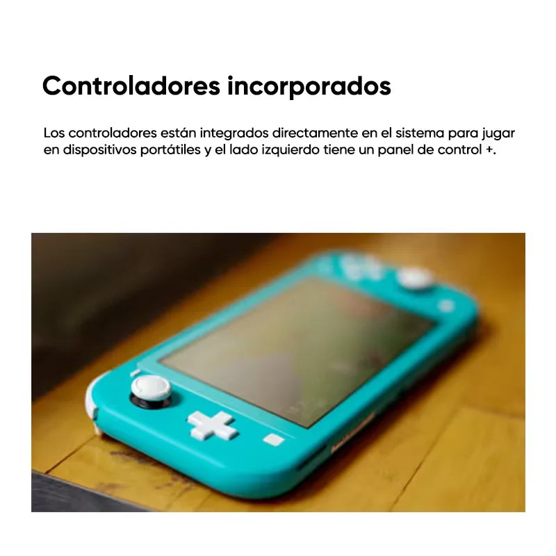Игрална конзола Nintendo Switch Lite, 5.5-инчов LCD сензорен екран, 32GB вътрешна памет, Bluetooth 4.1, вграден контролер