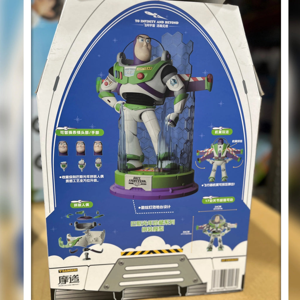 Toy Story Buzz Lightyear Action Figure 17 Joints Movable Collectible Assembled Model Desk Decor For Movie Fans