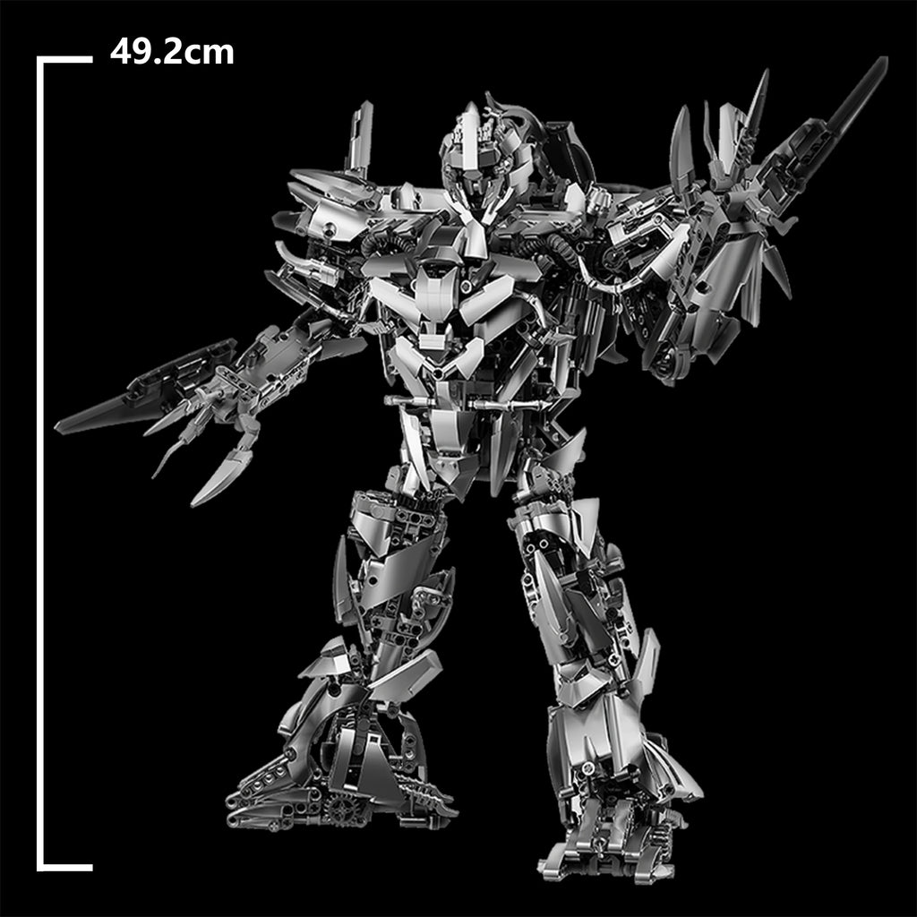 1960PCS Transformers Decepticon Megatron Villain Leader Action Figure Building Blocks Movie Robot Model Toy Christmas Gift