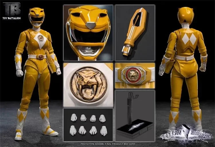TOYS BATTALION 1/6 Soldier TB016 Yellow Tiger Warrior TB017 Pink Winged Dragon Warrior Action Figure Model Toy in Stock