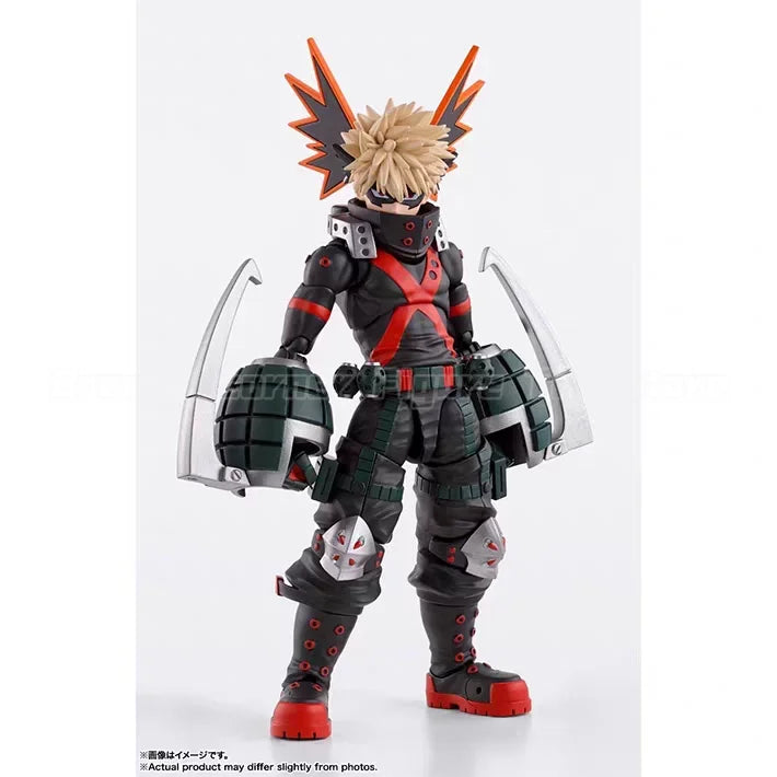 【In Stock】Original BANDAI SPIRITS S.H.Figuarts MY HERO ACADEMIA Bakugou Katsuki Action Figure Toys Model Collection