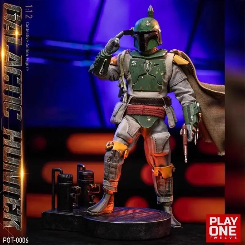 Play One Twelve POT-0006 1/12 Soldier Galactic Hunter Deluxe Edition Full Set 6'' Action Figure Model Toy In Stock