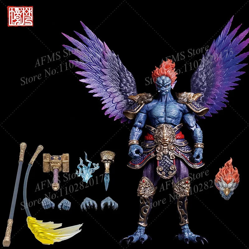Fancyrealm 1/12 Scale Collectible Figure Lei Zhenzi Chinese Mythological Figures Son Of Thunder 6Inch Men Soldier Model Toys