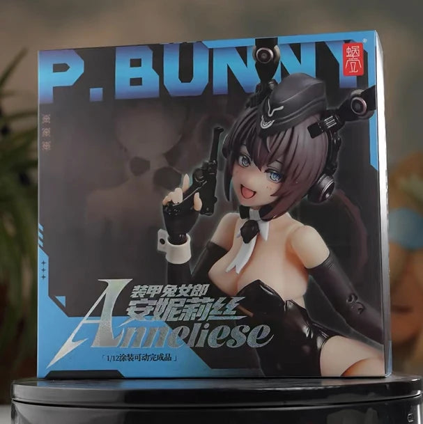 In Stock Original Snail Shell RA-03 Anneliese Armour Bunny Girl Model Toys 1/12 Action Anime Figure Doll Beautiful Girl
