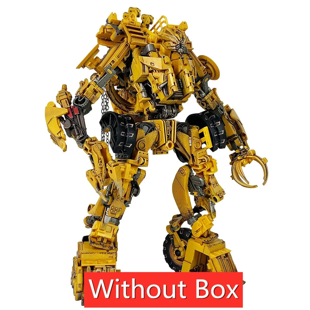 Devil Saviour Devastator DS01-08 The Ultimate Deformation Robot Toy with Mixer Car and Grab Bucket Action Figure Troublemaker