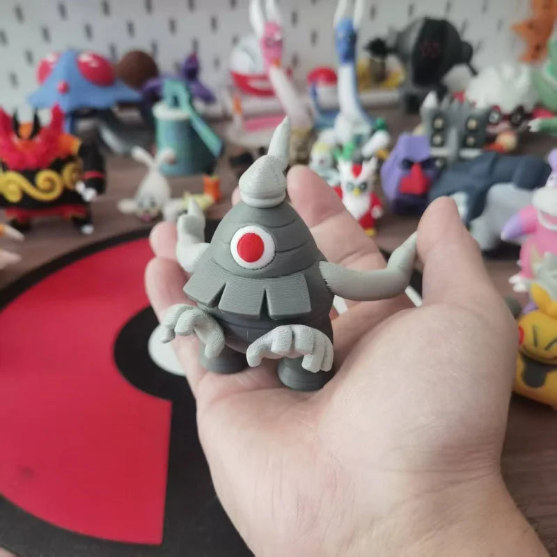 Anime Duskull Dusclops Dusknoir Scale World 1:20 Action Figure  Doll 3d Print Cartoon Character Desktop Model Birthday Toy Gift