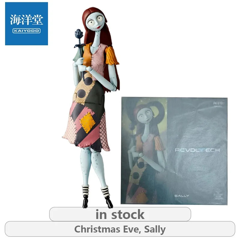 Kaiyodo Original Runner Technology Series Christmas Eve Thriller Jack \sally Action Figure Model Toys Ornaments Gifts for Boys