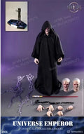 Yantoys JR06 1/6 Scale Collectible Figure Universal Emperor Star Wars Black Sith Emperor 12Inch Men Soldier Action Figure Body