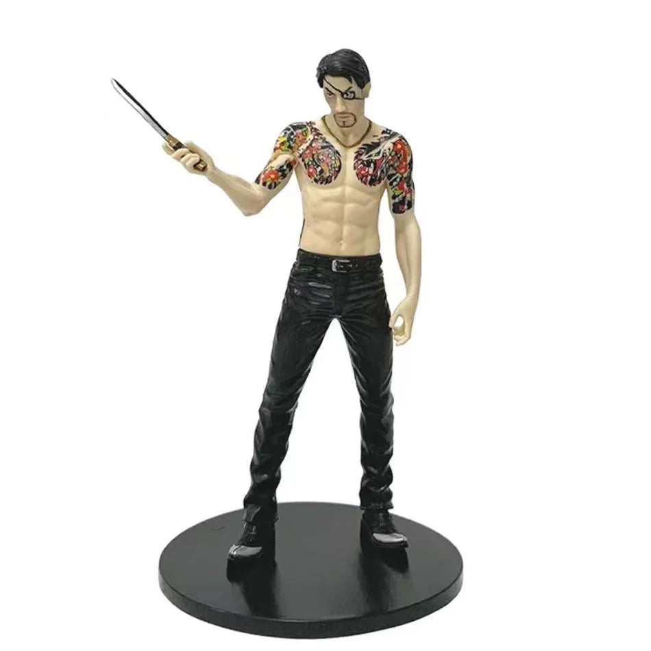 Brand New 17cm Yakuza Series For Goro Majima Anime Action Figure (PVC Material) - Collectible Model Toy, Halloween Gift