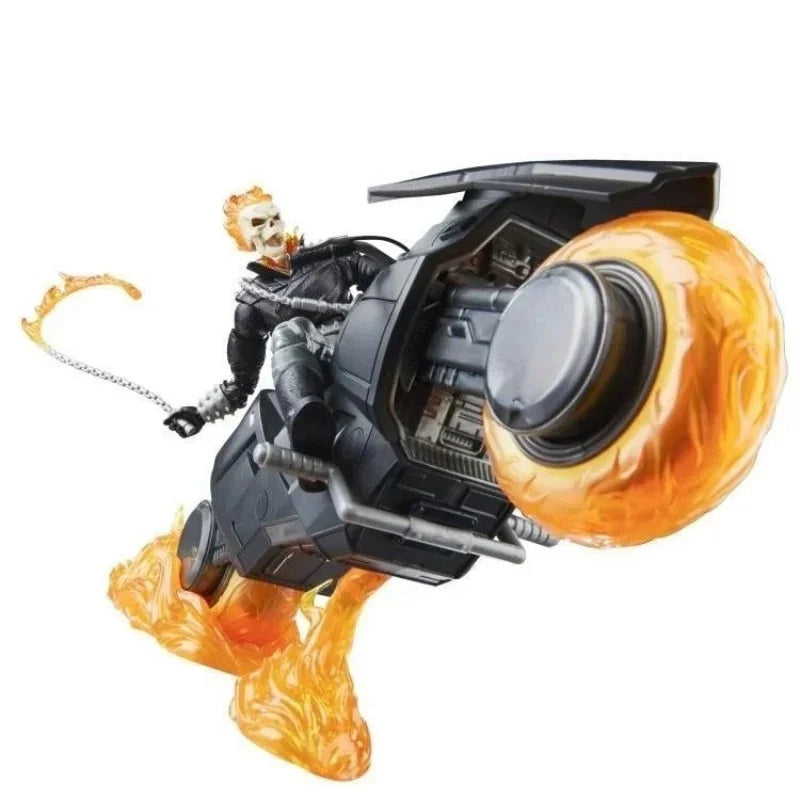Ghost Rider And Motorcycle Battle Car 85th Anniversary Series 6-Inch Marvel Legends Action Figure Model Gift