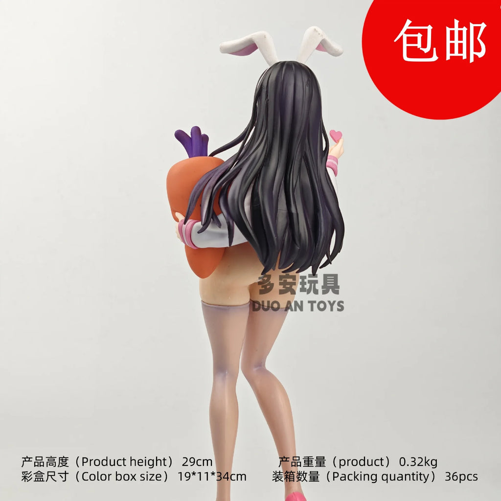 Duo An Toys Anime Bunny Girl JK Style Sakura Uzuki Collectible Figure 29cm Boxed Desktop Decor Model For Anime Fans Wholesale