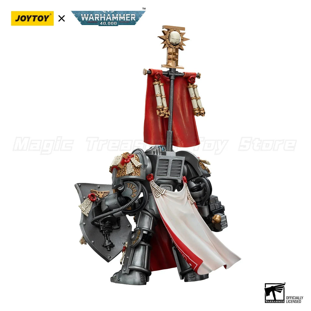 【MT】JOYTOY 1/18 Action Figure Warhammer 40K Grey Knights Kaldor Draigo Model Toys