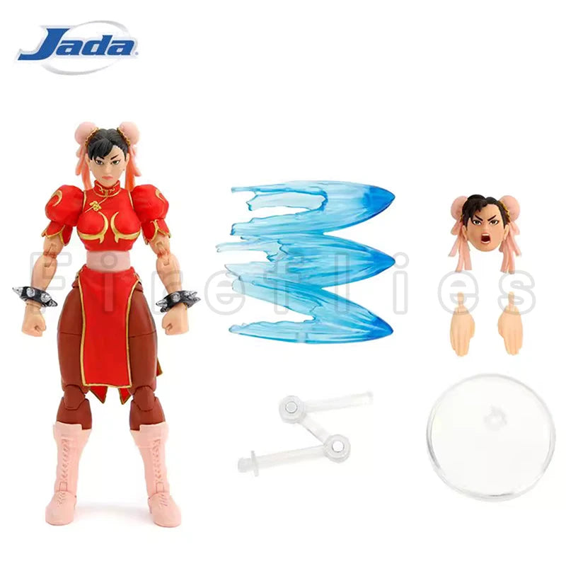 6inches Jada Toys 1/12 Street Fighter Chun-Li Anime Model For Gift