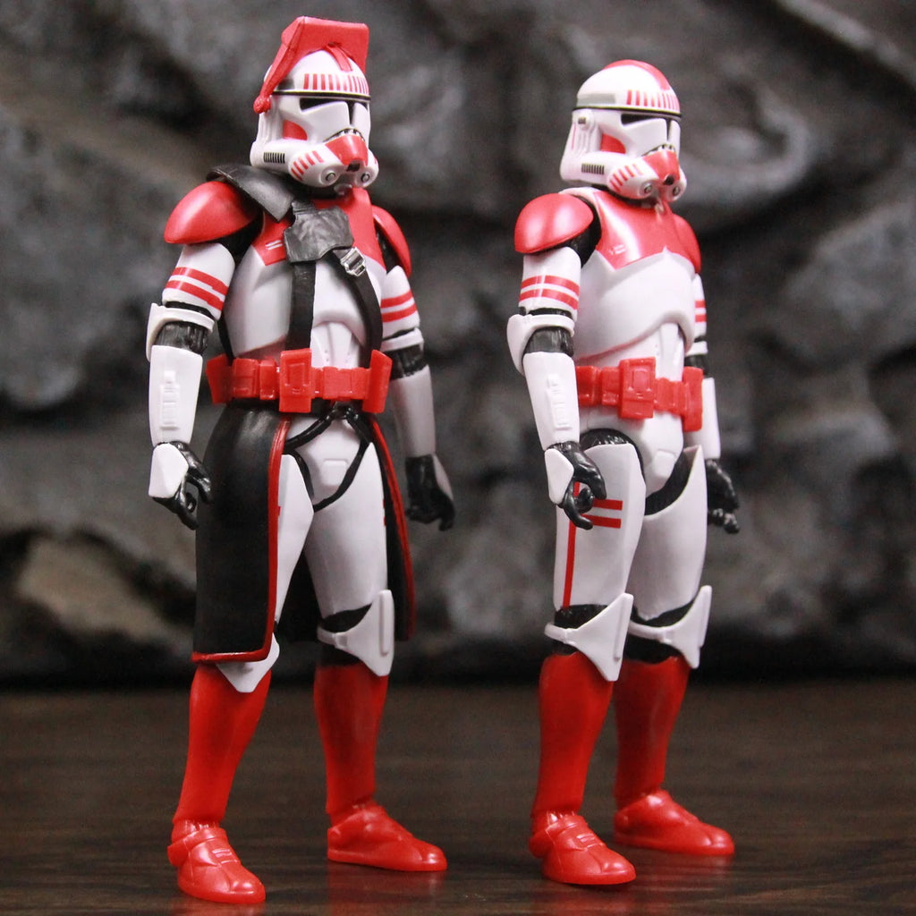 New Body - Star Wars Coruscant Guard Shock Trooper Combat Scout Squad Captain Leader 6" Action Figure The Bad Batch Clone Toys