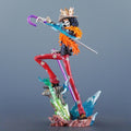 33 см/12,99 инча Аниме ONE PIECE фигурка Брук екшън фигурки PVC статуя Буруку настолен орнамент колекция модел играчки подаръци