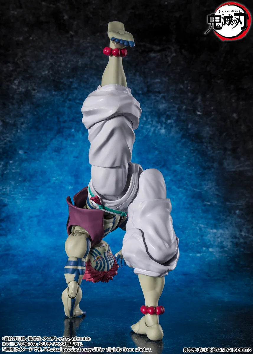 Genuine Original BANDAI SHFiguarts Demon Slayer Akaza Figure Anime Action Model