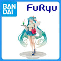 In Stock Genuine FuRyu Piapro Characters Hatsune Miku Exc∞d Creative Sweet Sweets Melon Soda Float Anime Figure Garage Kit