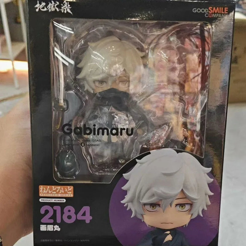 In Stock GSC Original Box Nendoroid Gabimaru Yamada Asaemon Sagiri Anime Action Figure Model Gift for Kid Foam Box Packaging
