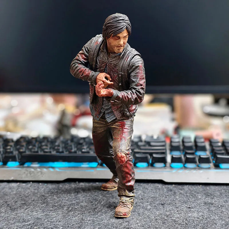 Authentic 10-Inch Action Figure Model From 'The Walking Dead' Negan And The Arrow Collectible Display Piece For Fans