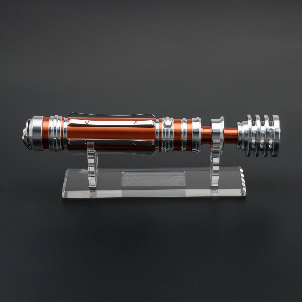 TXQSABER Leia Organa Solo NeoPixel Lightsaber Collection Metal Hilt Gesture Ignition Blaster Force Smooth Swing Laser Sword Toys