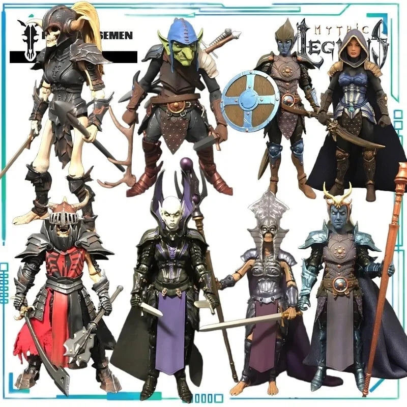 Four Horsemen Studios Genuine Mythical Legion Series Corruption Wave Is Coming Normal Version 1/12 Movable Model Retro Collect