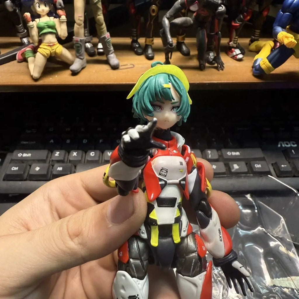 In Stock Max Factory Sentinel Girls Anime Action Figures Engine SSX_155tb TURBO ACID Marlboro KO Figurine Toys Gifts