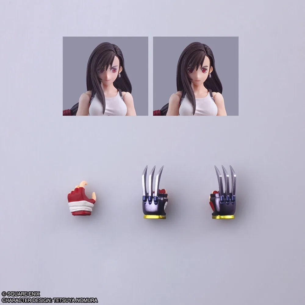 100% Original in Stock Square Enix Bring Arts Tifa Lockhart Mythril Claws Ver.  Action Figure Collection Series Model Toys