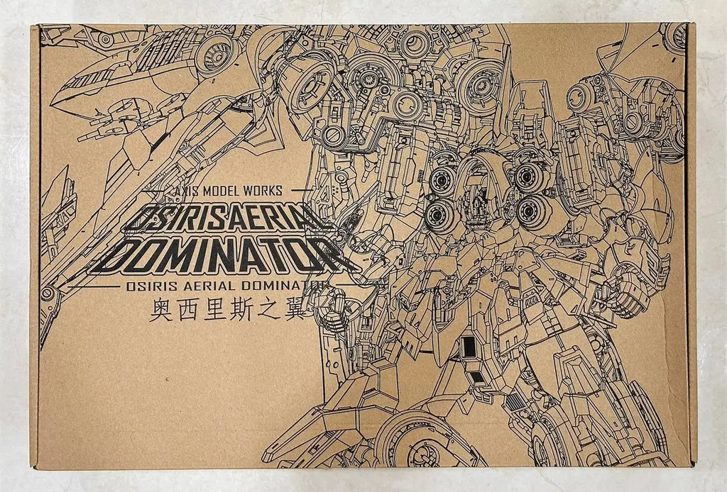 AXIS MODEL WORKS OSIRIS AERIAL DOMINATOR 1/100 Scale Assembling Mecha Toy LED Lighting NZ-666 Kshatriya Hot Sale Collectible