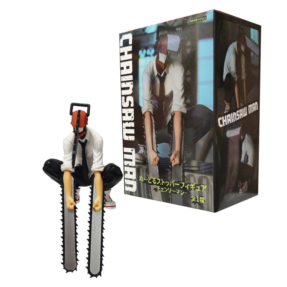 Hot  chainsaw man anime figure power denji action figure pvc chainsaw man power statuette pvc adult collection model doll toy