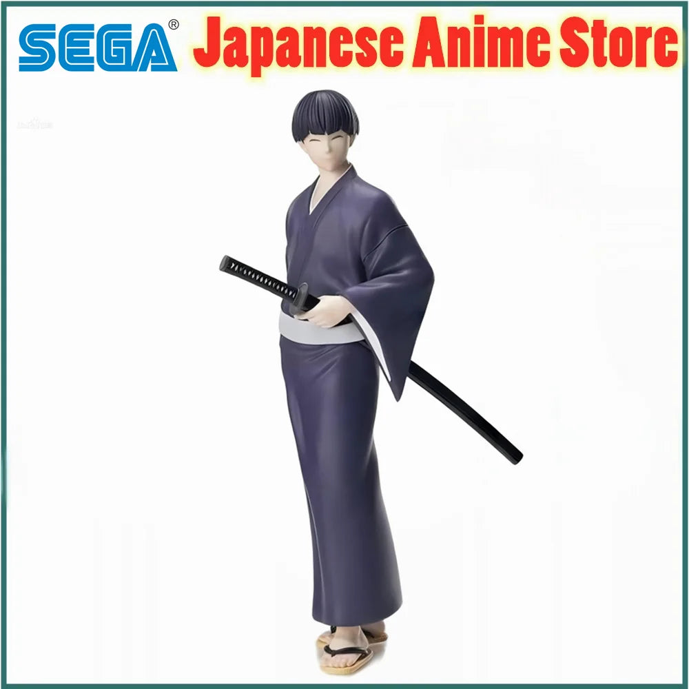 Original SEGA Kaiju No. 8 SOSHIRO HOSHINA Xross Link Anime Figure Action Figurine Collection Model Toy