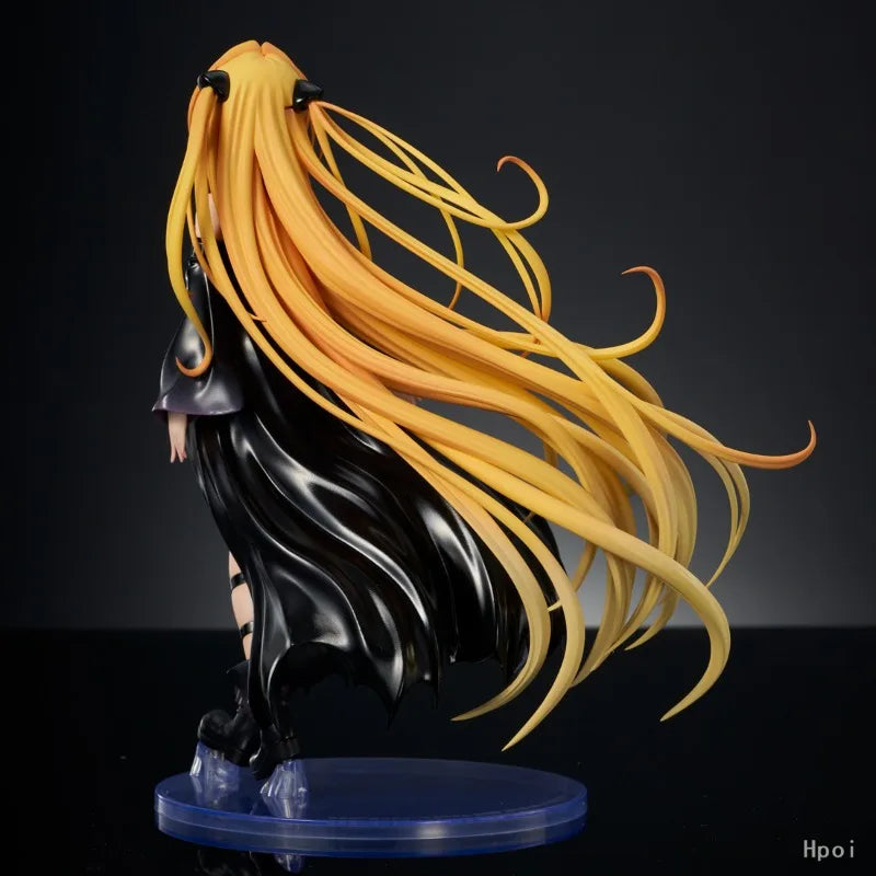 In Stock Original UnionCreative To LOVE-Ru Darkness Golden Darkness 20CM Black Trance Ver Figure Ornaments Gift Cartoon Anime