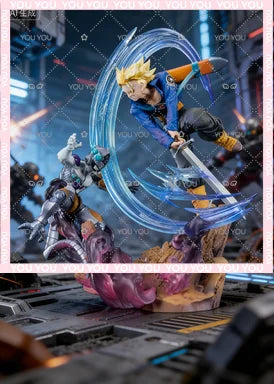 Adults Fun BANDAI Tamashii F.Zero Dragon Ball Ultimate Battle Trunks Vs Mecha Frieza Limited Edition Collectible Figure