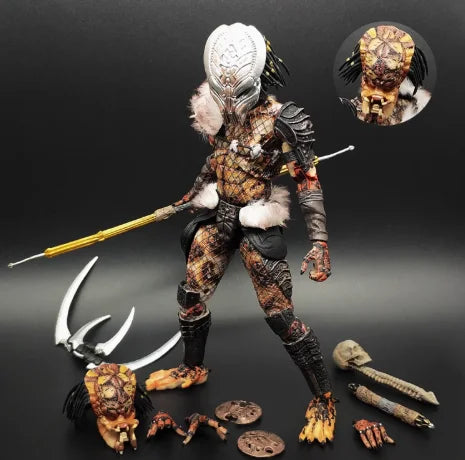Predator Vs. Alien (Avp) Action Figure Set - Highly Articulated Movie Collectible (Gift For Fans) 20cm