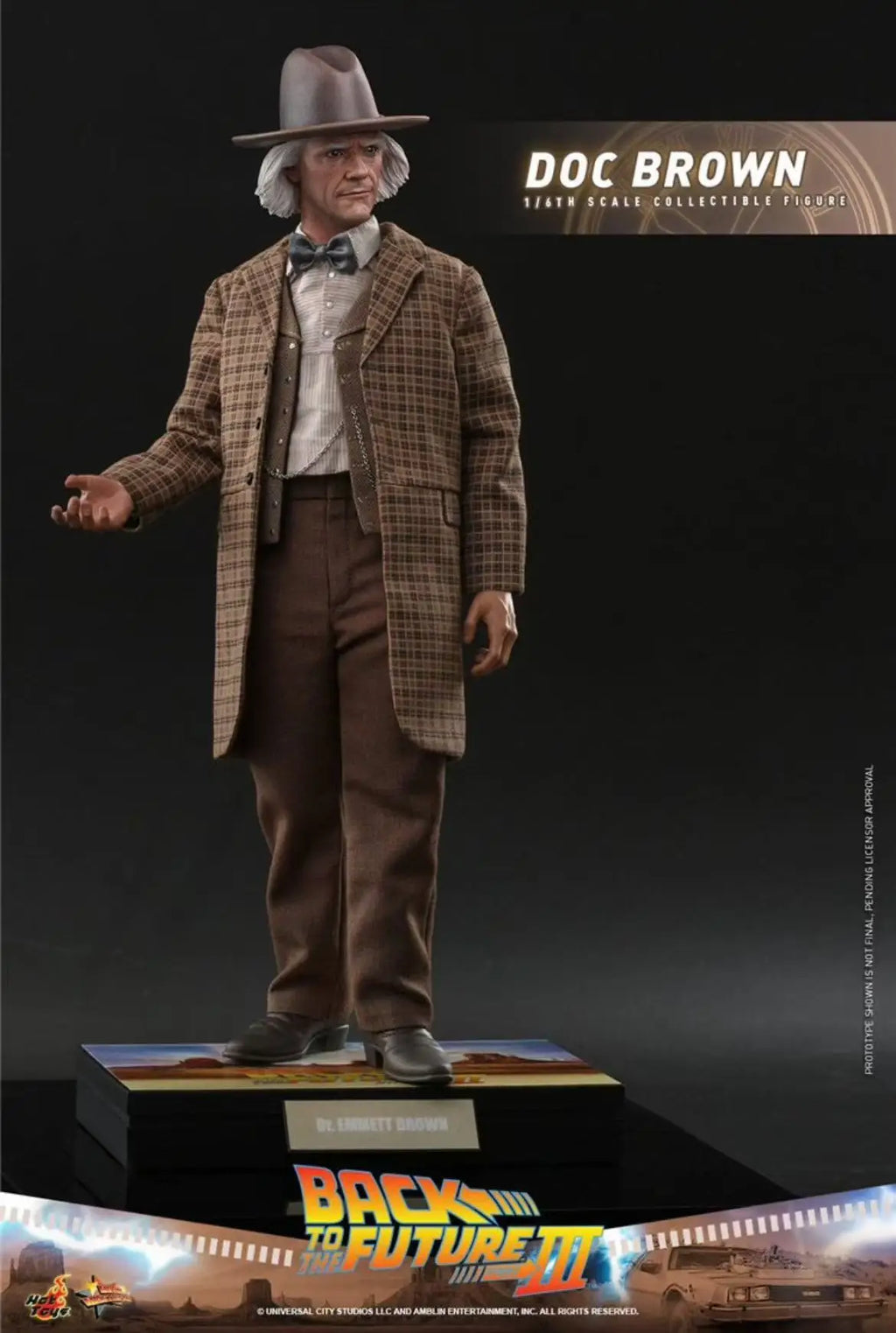 In Stock MARTY MCFLY BACK TO THE FUTURE MMS616 MMS617 DOC BROWN 1/6TH SCALE COLLECTIBLE FIGURE