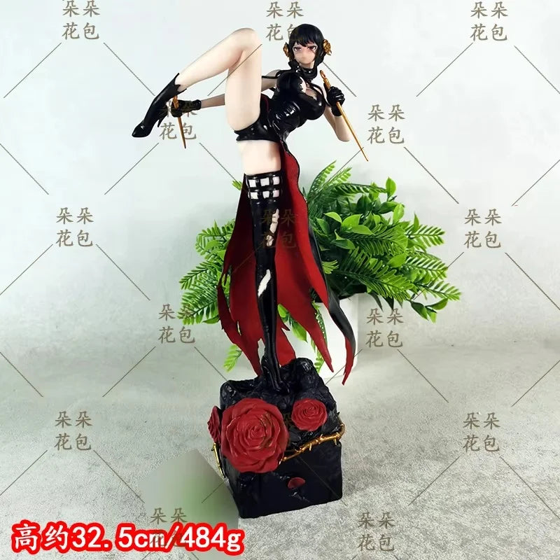 Jorfuger Anime Fight Garage Kit GK Action Figure - Beautiful Girl Collectible Toy Handmade Model for Fans of SPY×FAMILY
