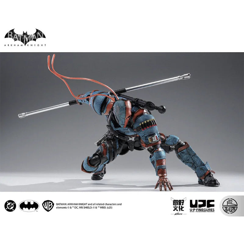 [Fast Shipping] LPZZ Arkham Knight DC002 1/12 Scale Deathstroke Finished Product Action Figure Model Toy Collection Gifts