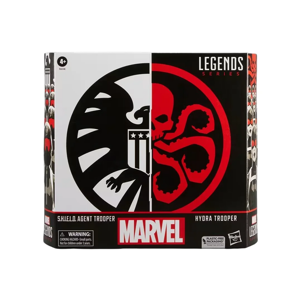 Marvel Legends S.H.I.E.L.D Agent Trooper & Hydra Trooper Exclusive 6" Action Figure