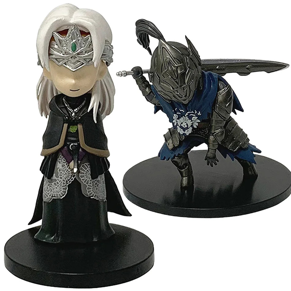 New Q version Dark Souls Anime Action Figure Solaire Artorias Ornstein Fire Keeper Doll Anime Figurine Model Toys