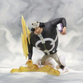 Горещи Bandai 10CM One Piece Аниме Фигурка Луфи Тиранин Беар Аниме Статуя Екшън Фигурка PVC Модел Кукла Колекция Играчка Подарък Деца